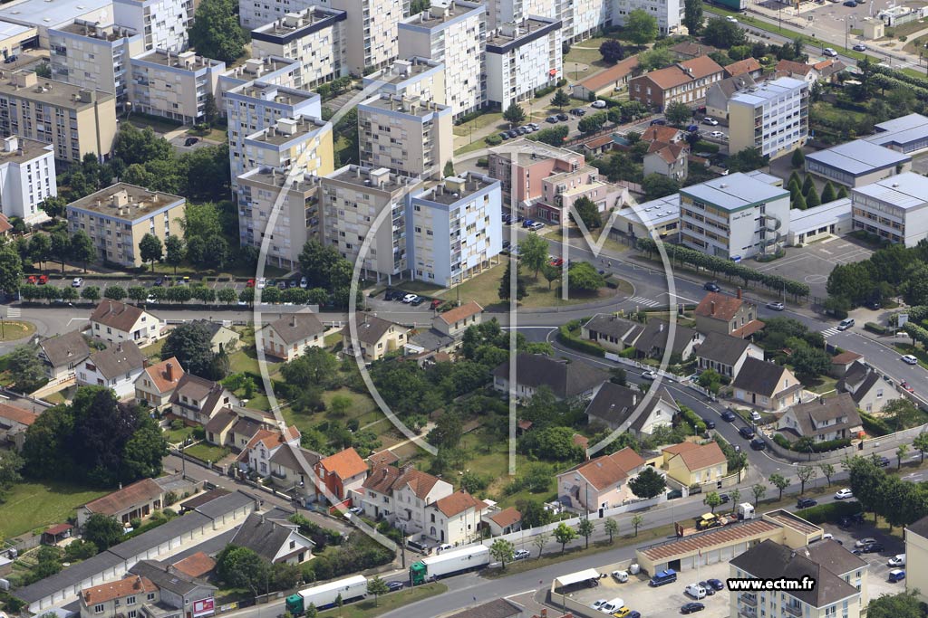 Photo arienne de Vitry-le-Franois (le Bas Village)