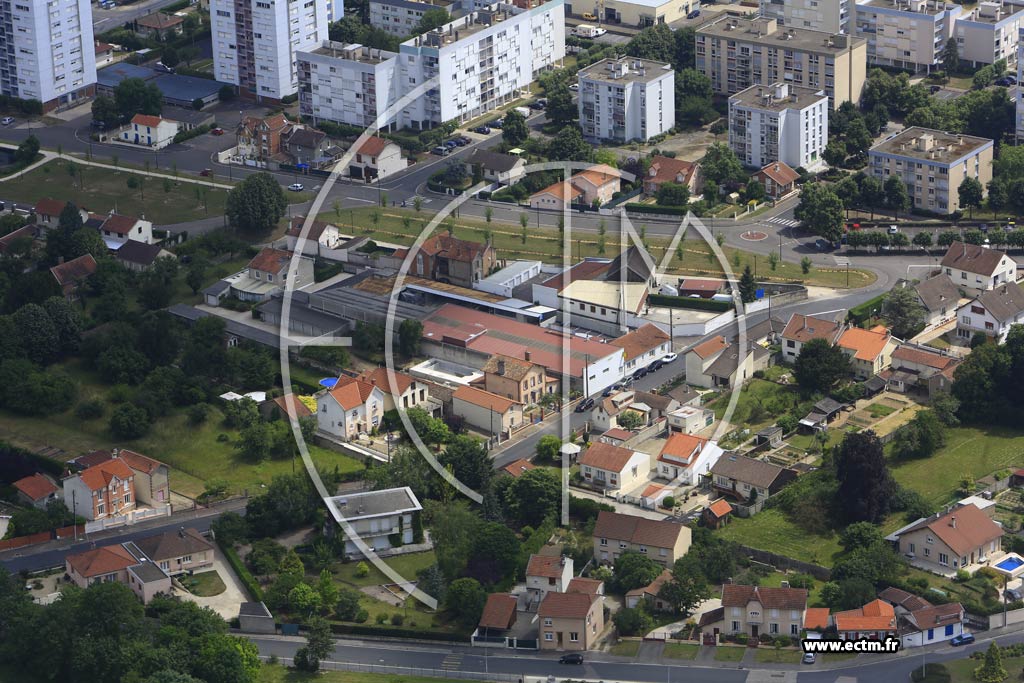 Photo arienne de Vitry-le-Franois (le Bas Village)