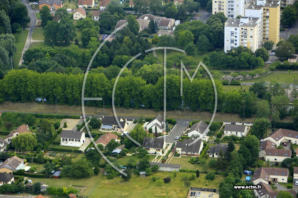 Photo arienne de Vitry-le-Franois (le Bas Village)