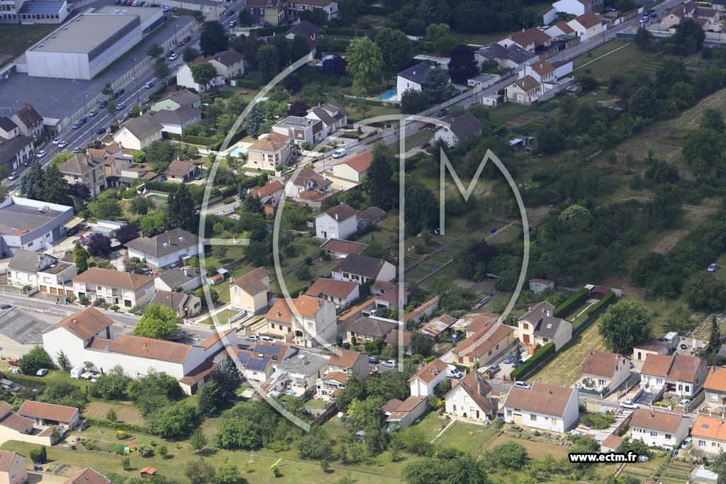 Photo arienne de Vitry-le-Franois (le Grand Parc)