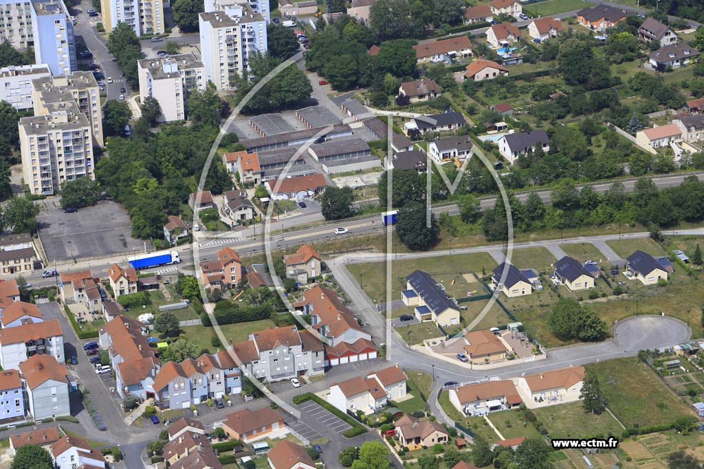 Photo arienne de Vitry-le-Franois (le Grand Parc)