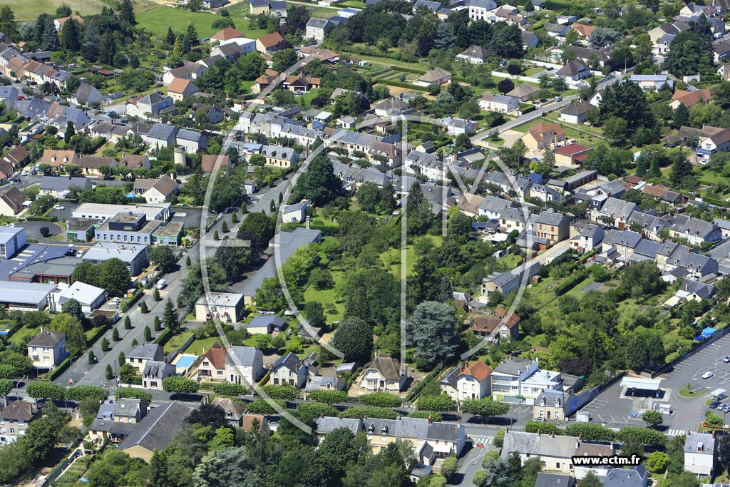Photo arienne de Chteauroux (Beaulieu)