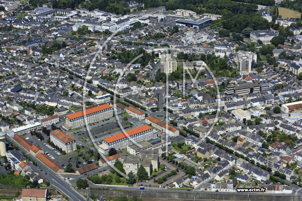 Photo arienne de Chteauroux (Boulevard de la Vrille)