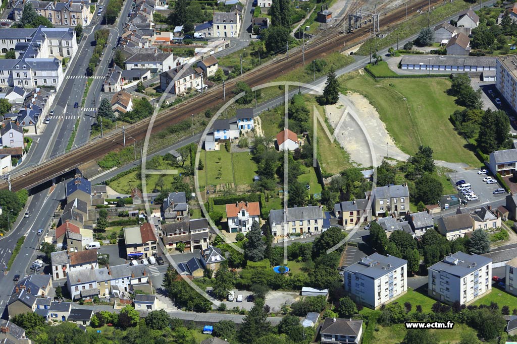 Photo arienne de Chteauroux (la Belle toile)