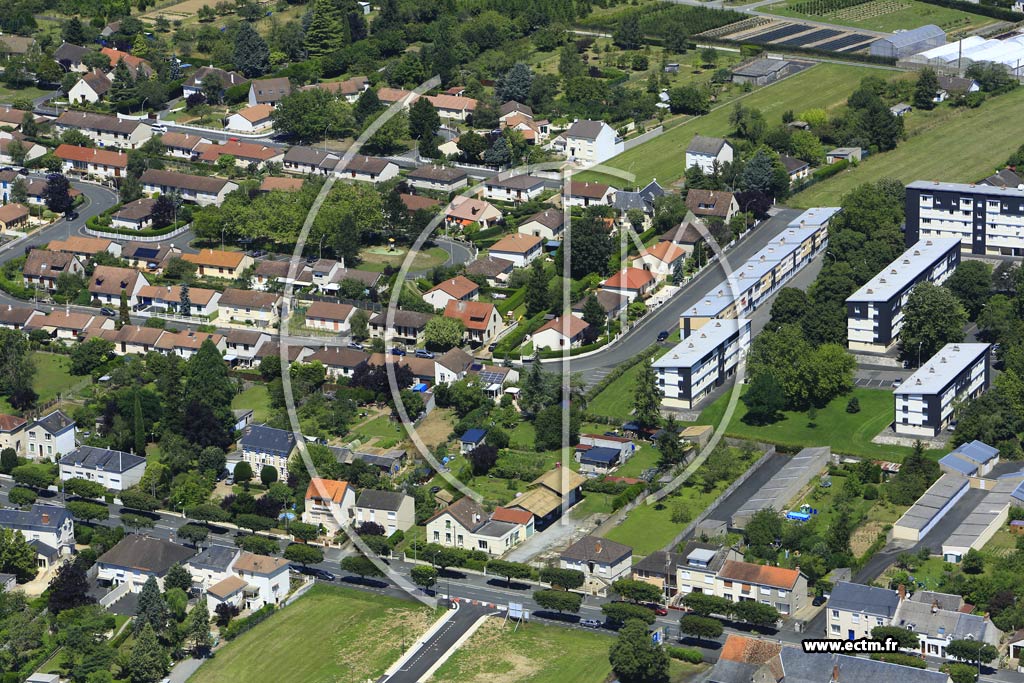 Photo arienne de Chteauroux (Rocheforts)