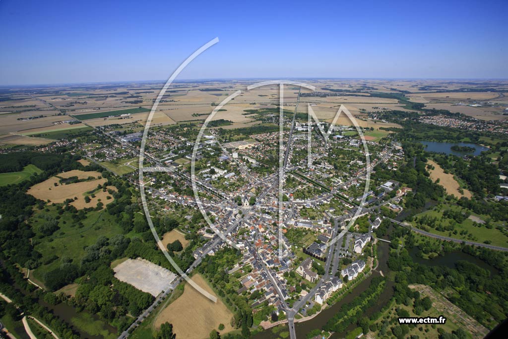 Photo arienne de Chteauroux (Saint-Christophe)