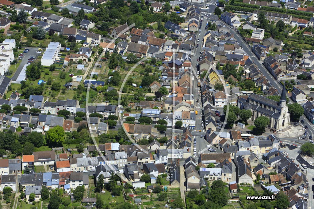 Photo arienne de Chteauroux (Saint-Christophe)
