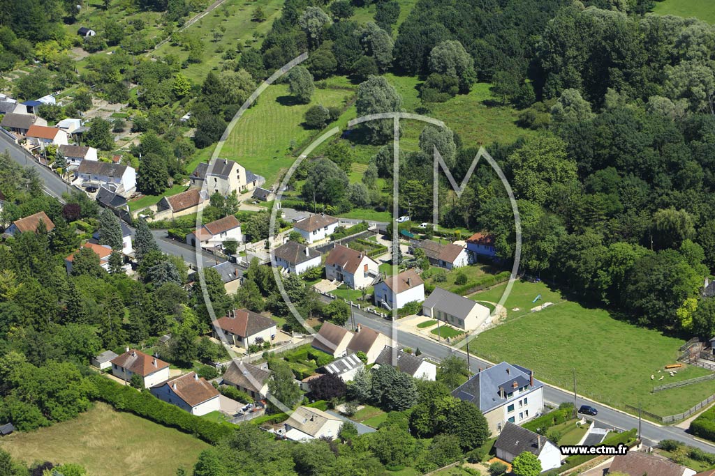 Photo arienne de Issoudun (les Coteaux)