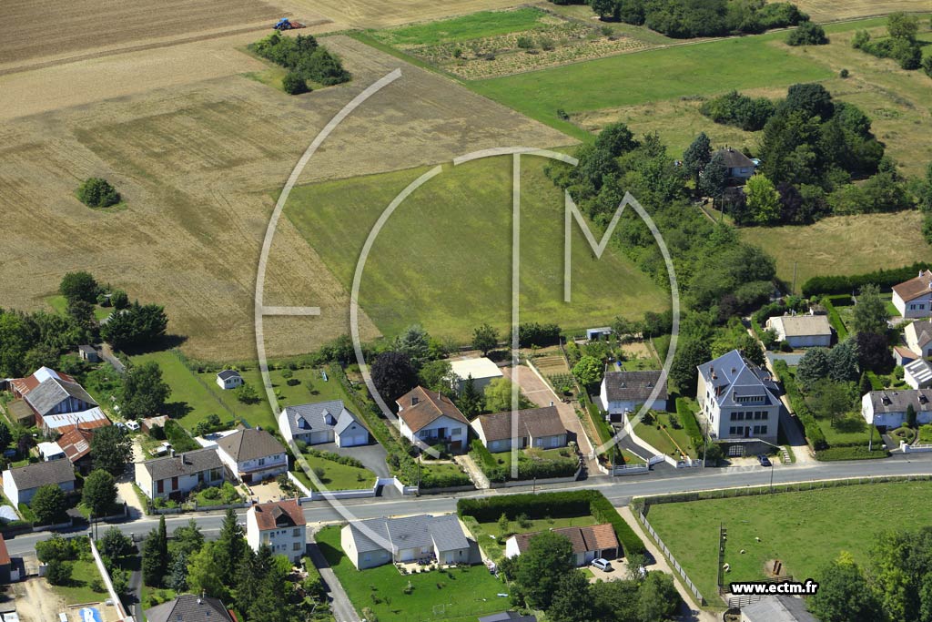 Photo arienne de Issoudun (les Coteaux)