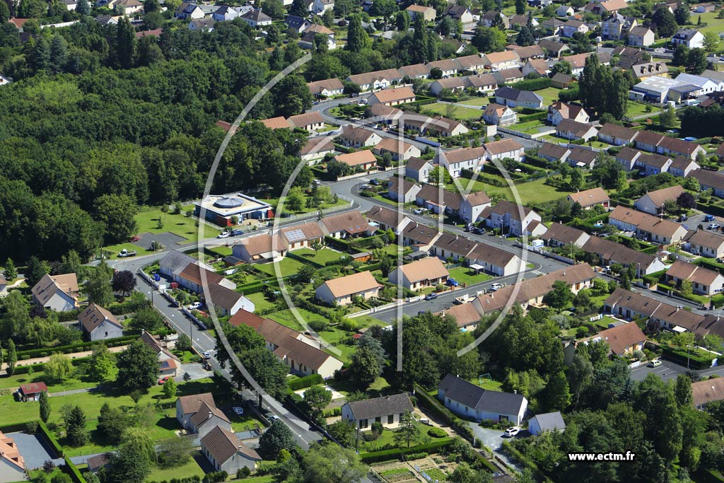 Photo arienne de Le Poinonnet (Bois Jarlet)