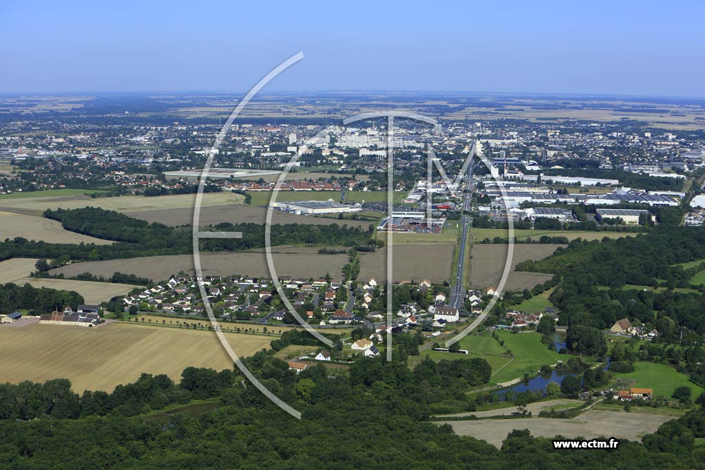 Photo arienne de Le Poinonnet (la Forge de l'le)