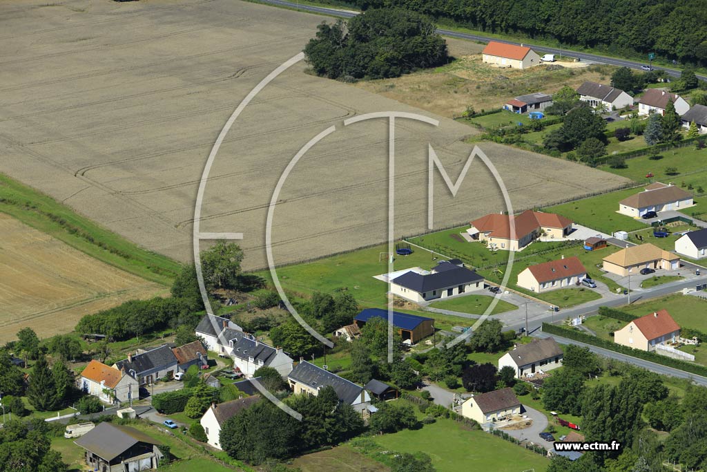 Photo arienne de Le Poinonnet (Varennes)