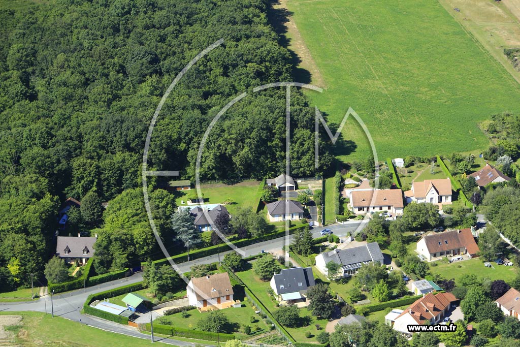 Photo arienne de Le Poinonnet (Varennes)
