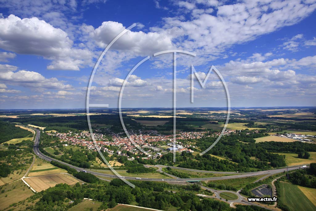 Photo arienne de Ancerville