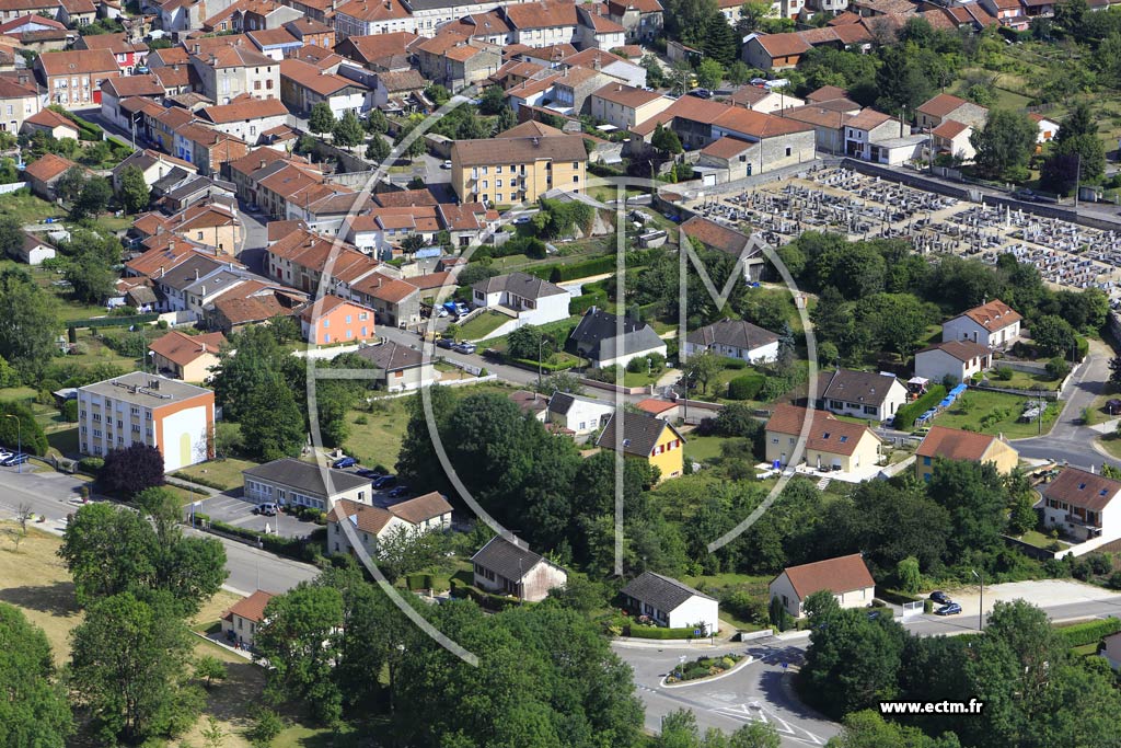 Photo arienne de Ancerville