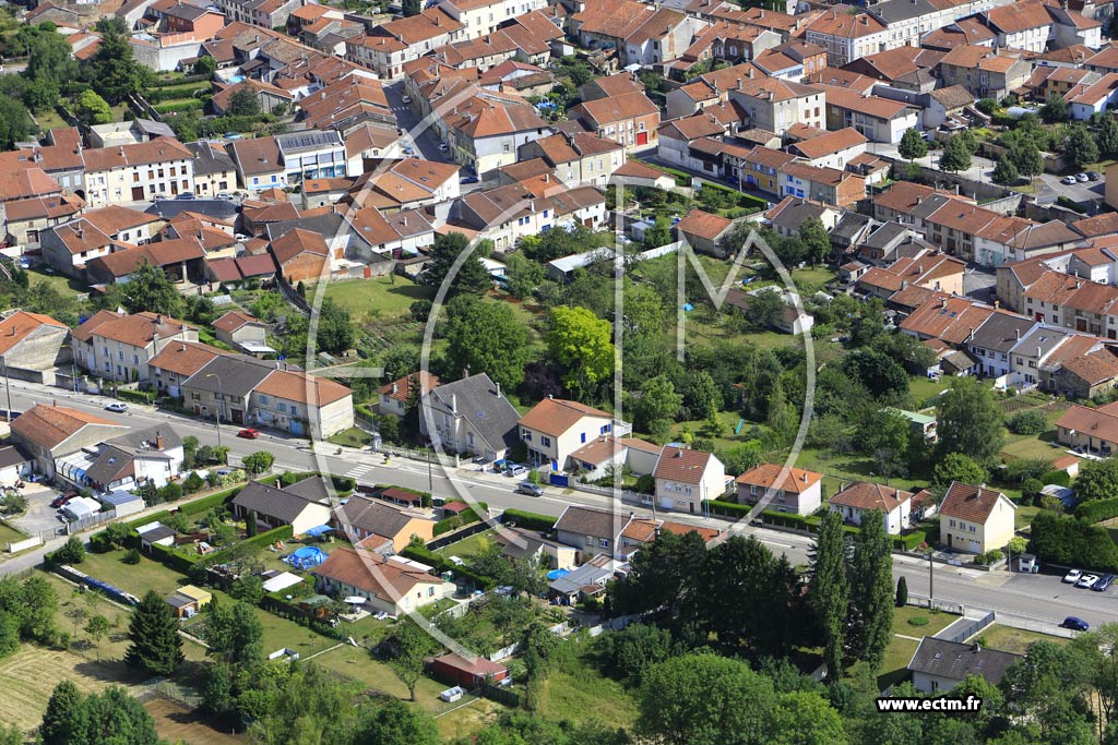 Photo arienne de Ancerville