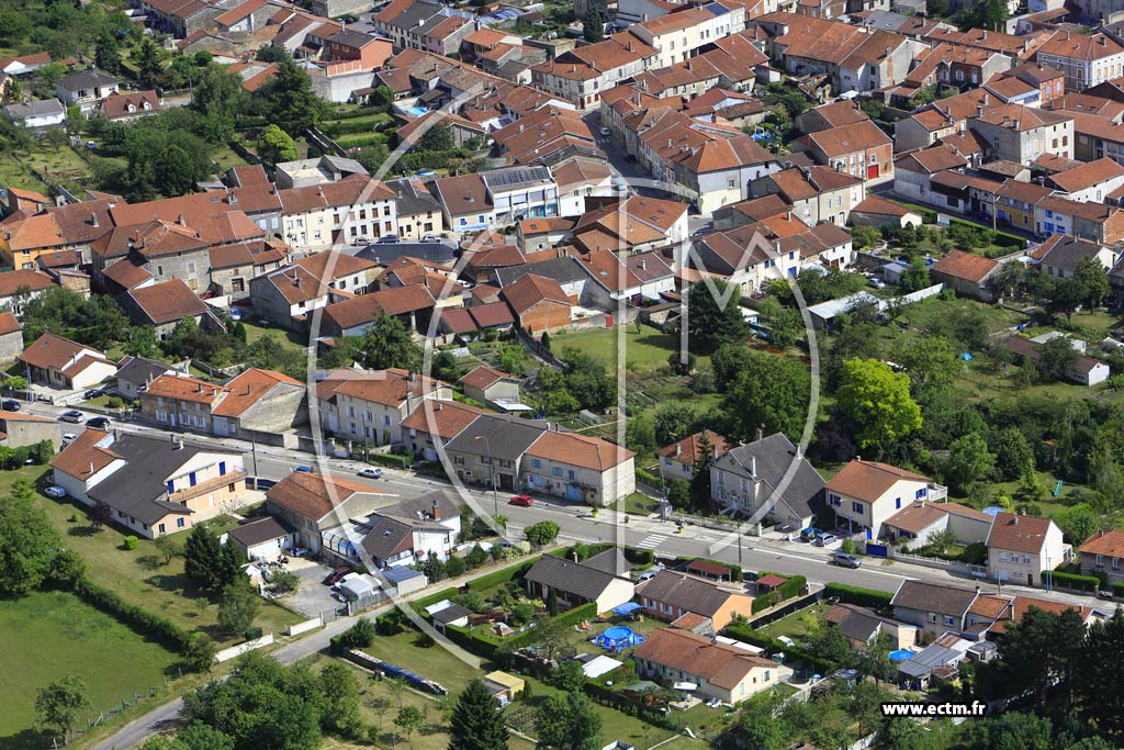 Photo arienne de Ancerville
