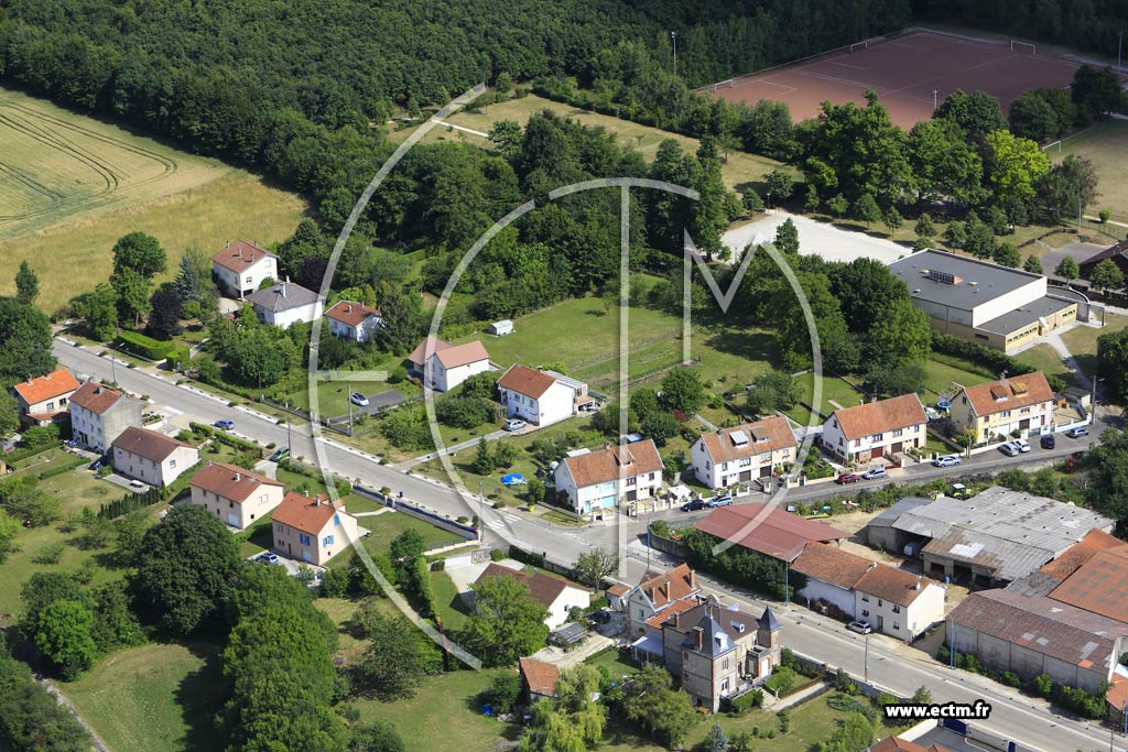 Photo arienne de Ancerville