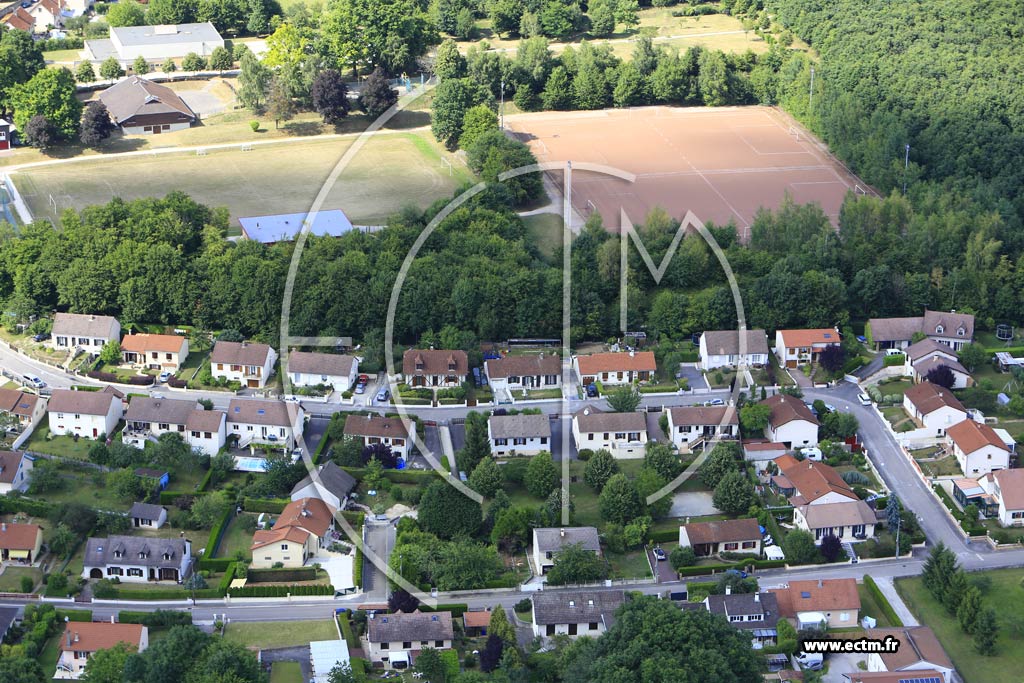 Photo arienne de Ancerville
