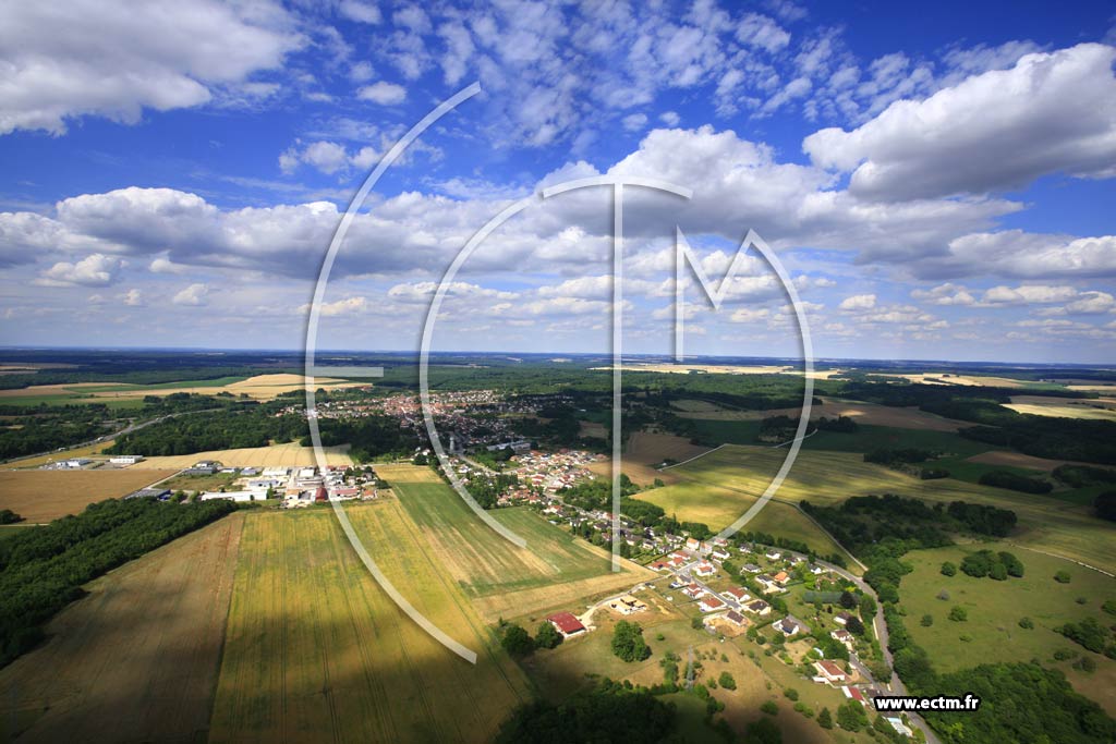 Photo arienne de Ancerville (Le Moulin  vent)