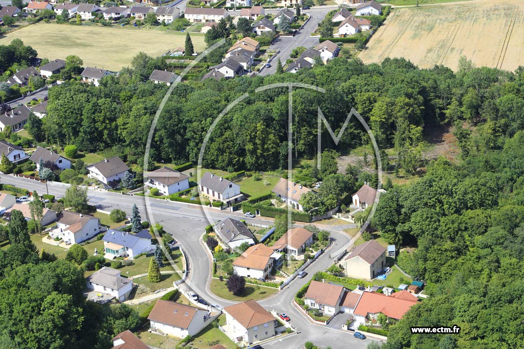 Photo arienne de Bettancourt-la-Ferre