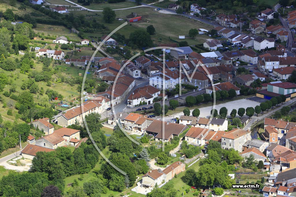 Photo arienne de Cousances-les-Forges