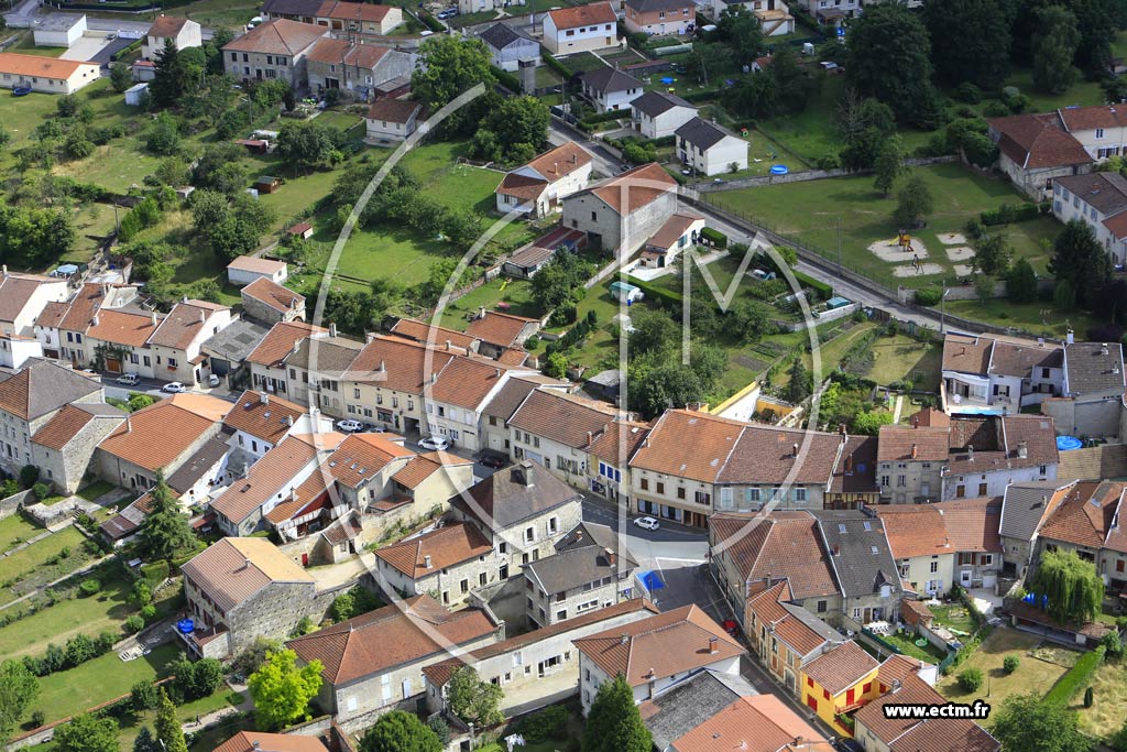 Photo arienne de Cousances-les-Forges