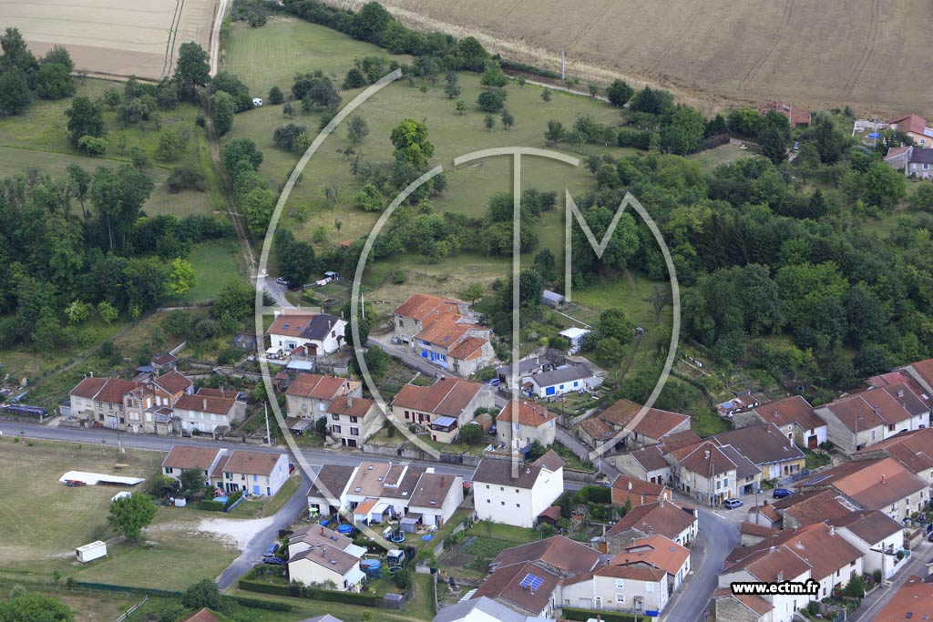 Photo arienne de Cousances-les-Forges