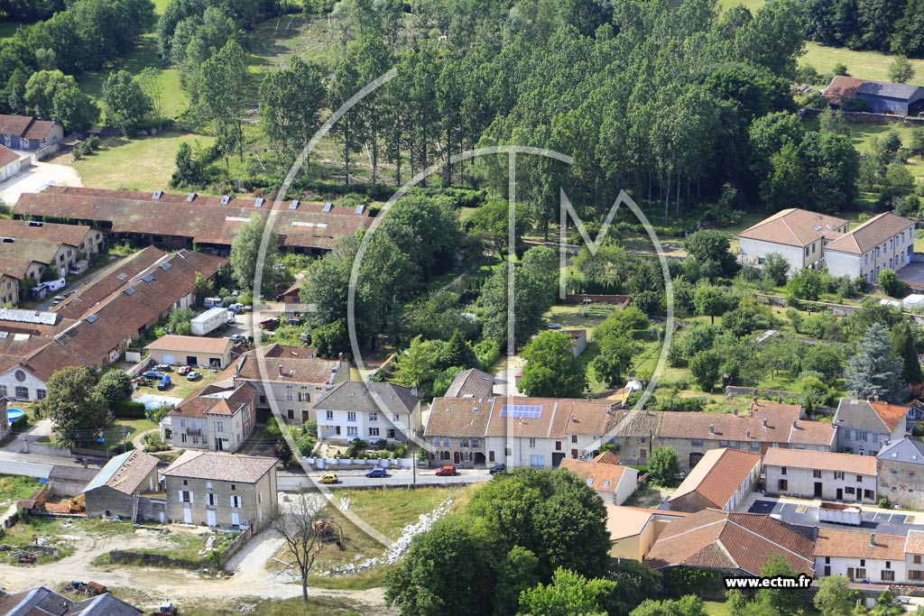 Photo arienne de Cousances-les-Forges