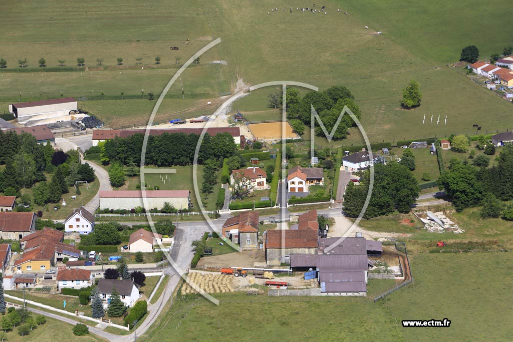 Photo arienne de Cousances-les-Forges (Cousancelles)