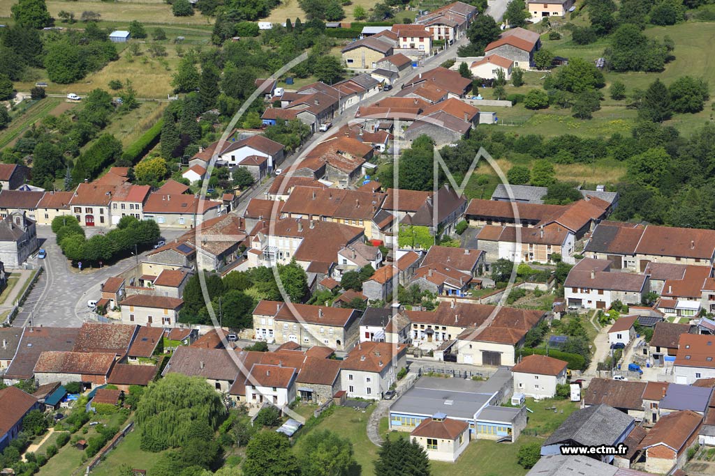 Photo arienne de Cousances-les-Forges (Cousancelles)