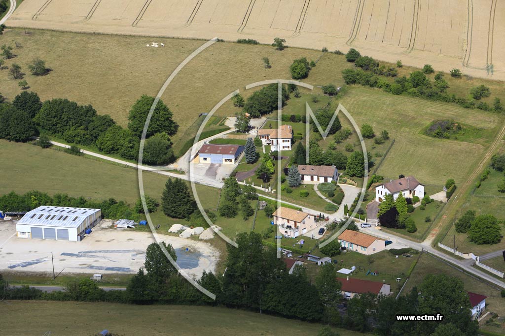 Photo arienne de Cousances-les-Forges (Cousancelles)