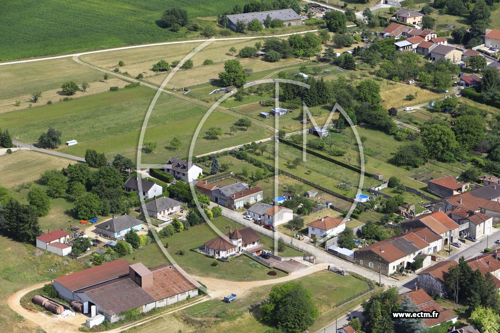 Photo arienne de Cousances-les-Forges (Cousancelles)