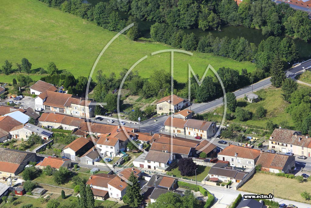 Photo arienne de Rachecourt-sur-Marne