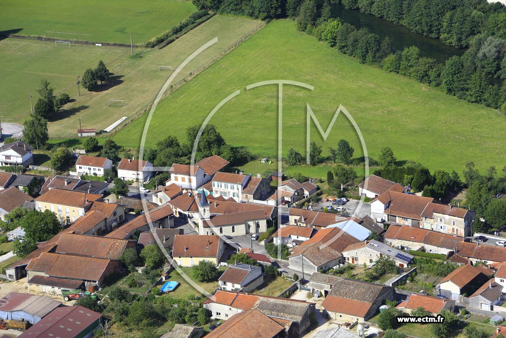 Photo arienne de Rachecourt-sur-Marne