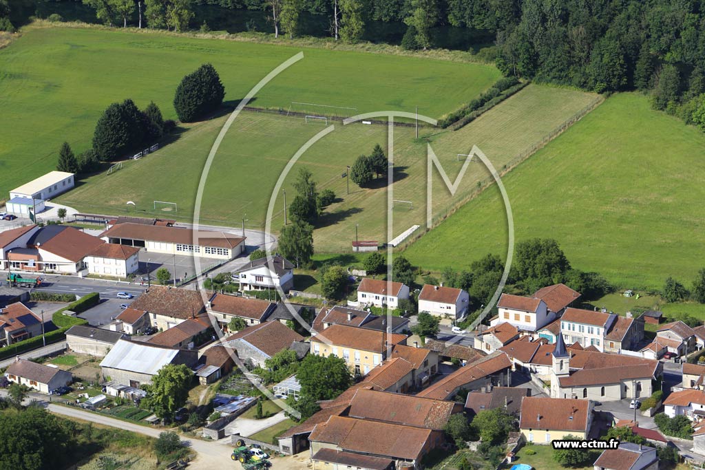 Photo arienne de Rachecourt-sur-Marne