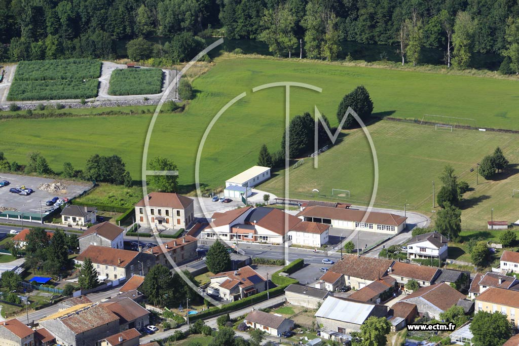Photo arienne de Rachecourt-sur-Marne