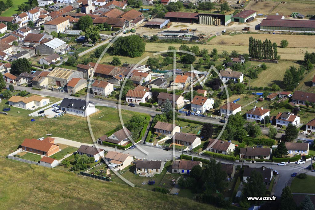 Photo arienne de Rachecourt-sur-Marne