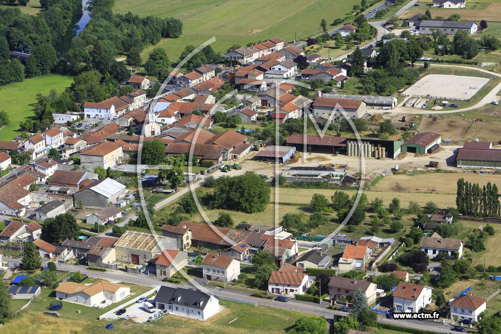 Photo arienne de Rachecourt-sur-Marne
