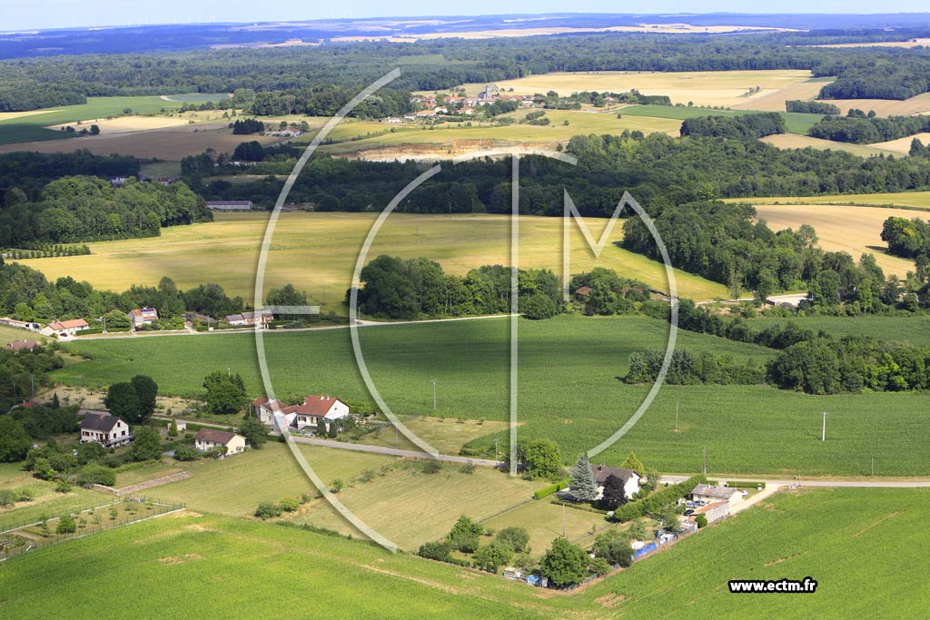 Photo arienne de Savonnires-en-Perthois