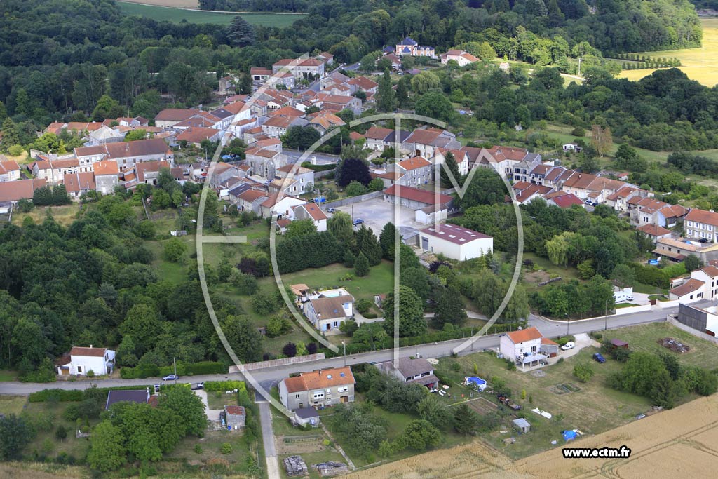 Photo arienne de Savonnires-en-Perthois