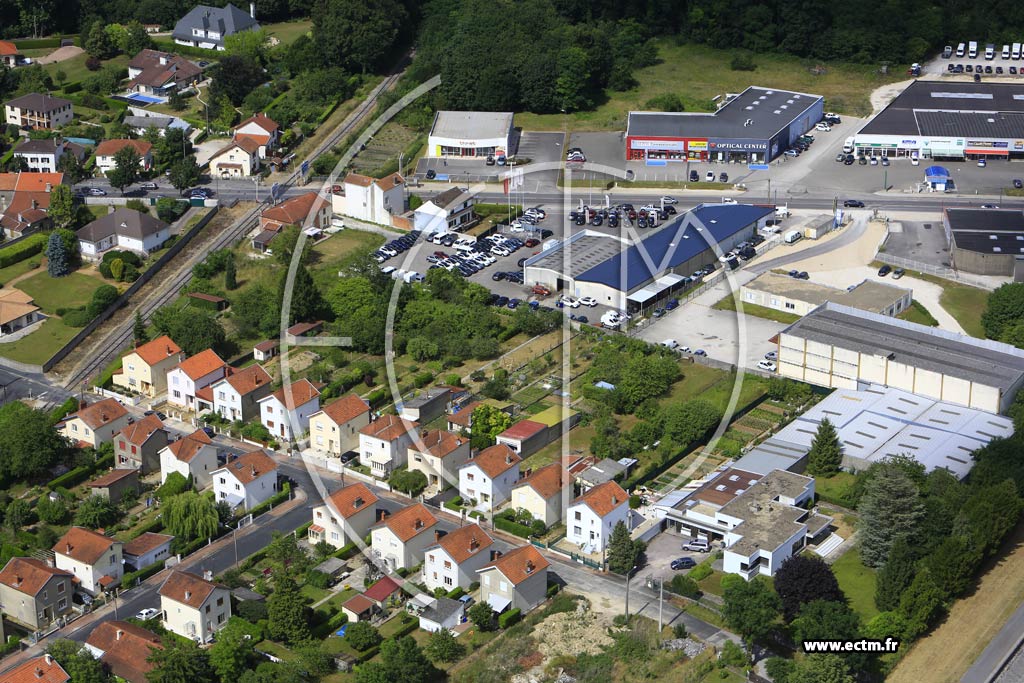 Photo arienne de Saint-Dizier (Cit des Ajots)