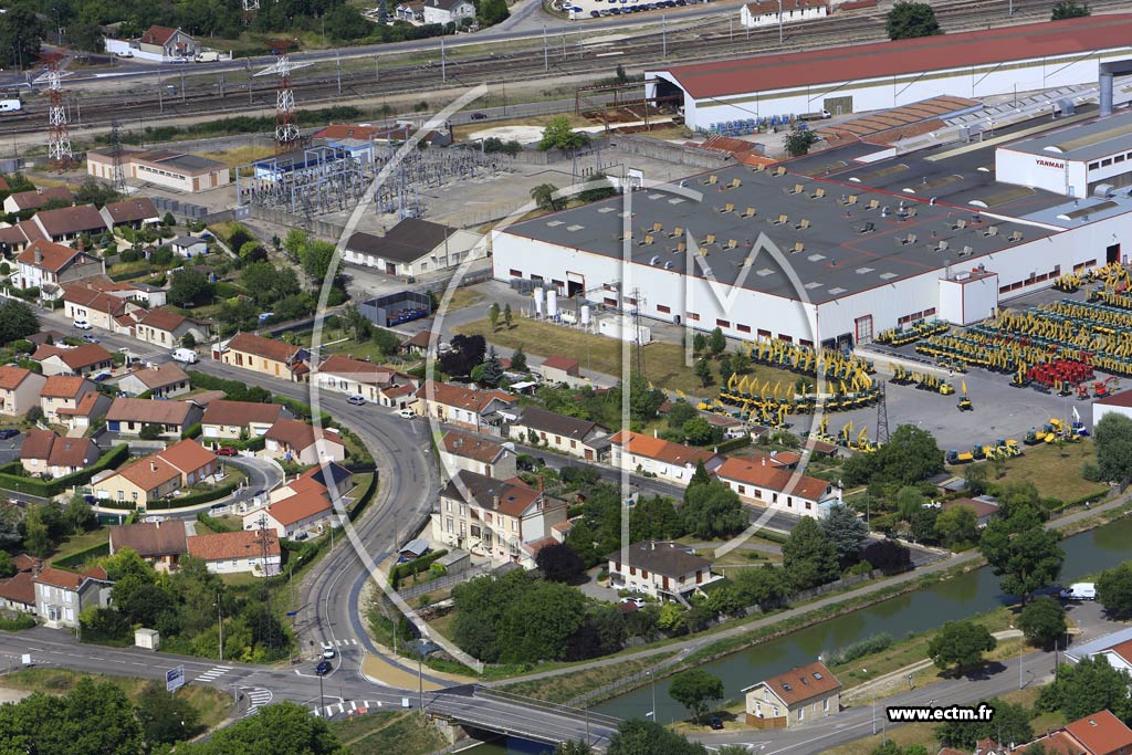 Photo arienne de Saint-Dizier (Cit du Clos Saint-Jean)