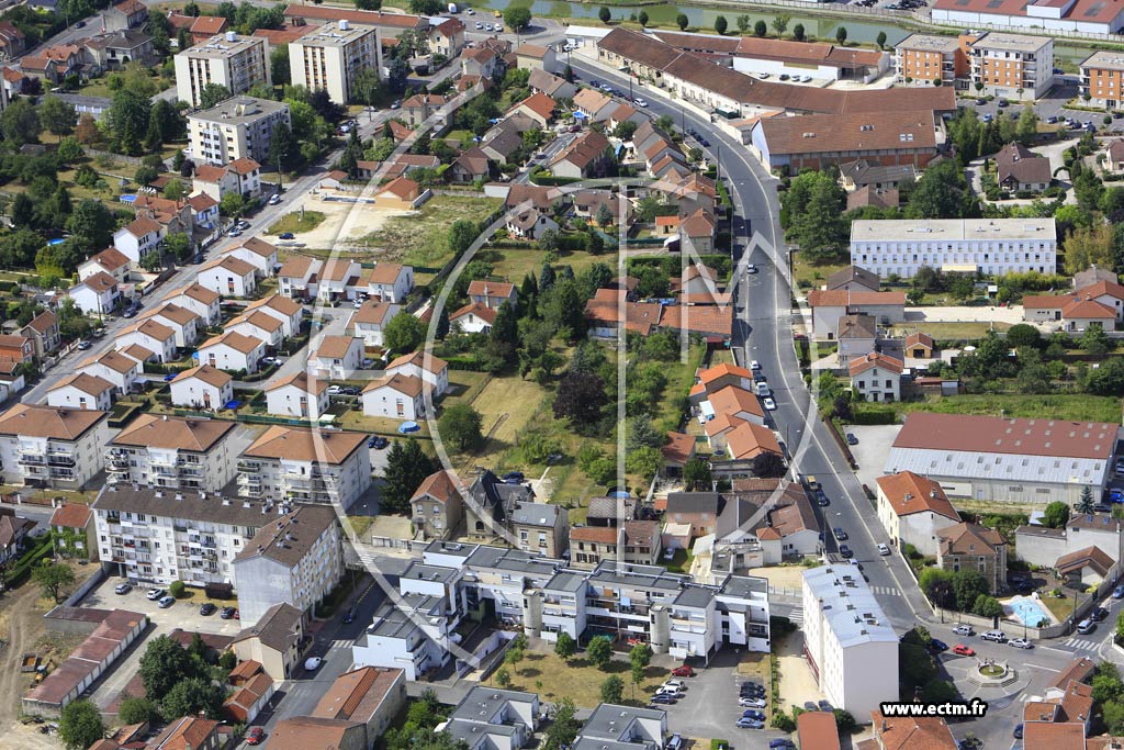 Photo arienne de Saint-Dizier (la Noue)