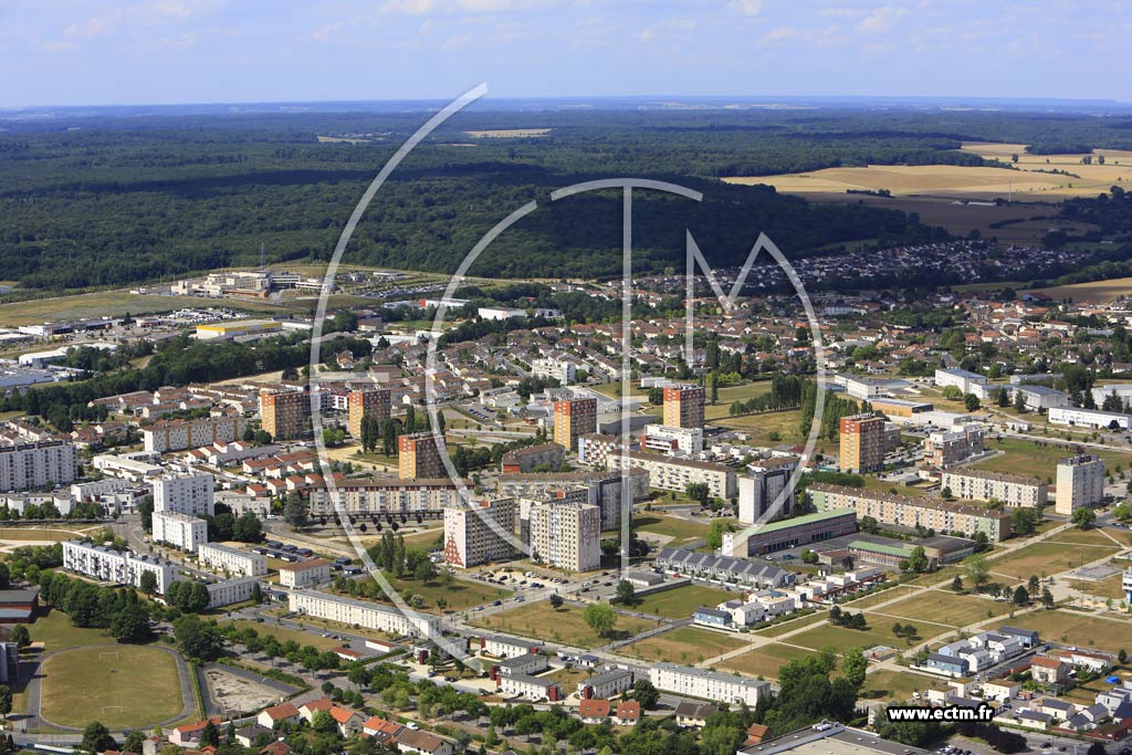 Photo arienne de Saint-Dizier (le Neuf)