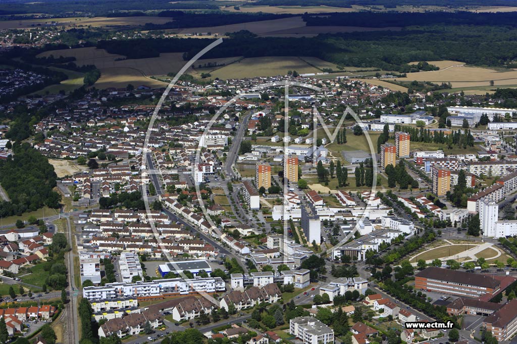 Photo arienne de Saint-Dizier (le Neuf)