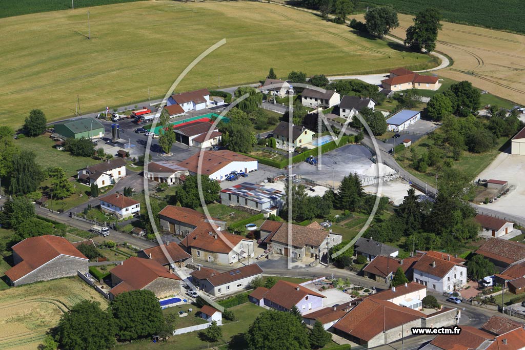 Photo arienne de Troisfontaines-la-Ville (Avrainville)