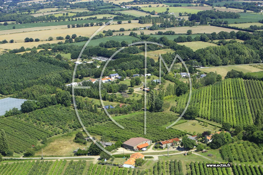 Photo arienne de Carquefou (la Guilluinire)