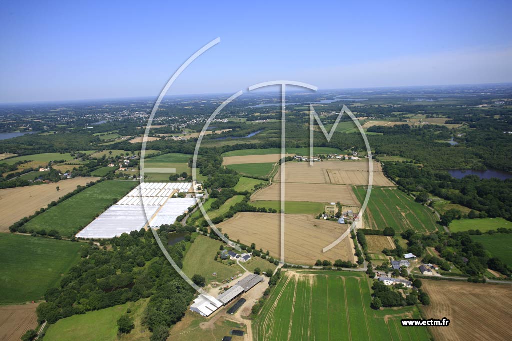 Photo arienne de Carquefou (la Jaglinerie)