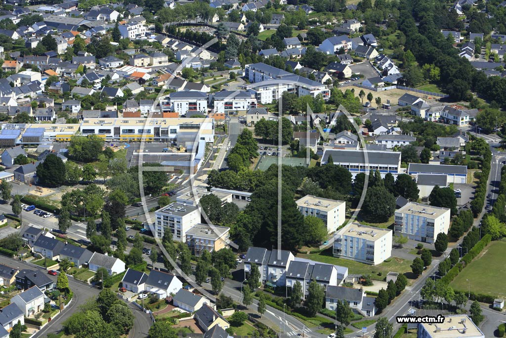 Photo arienne de Carquefou (la Jumelire)
